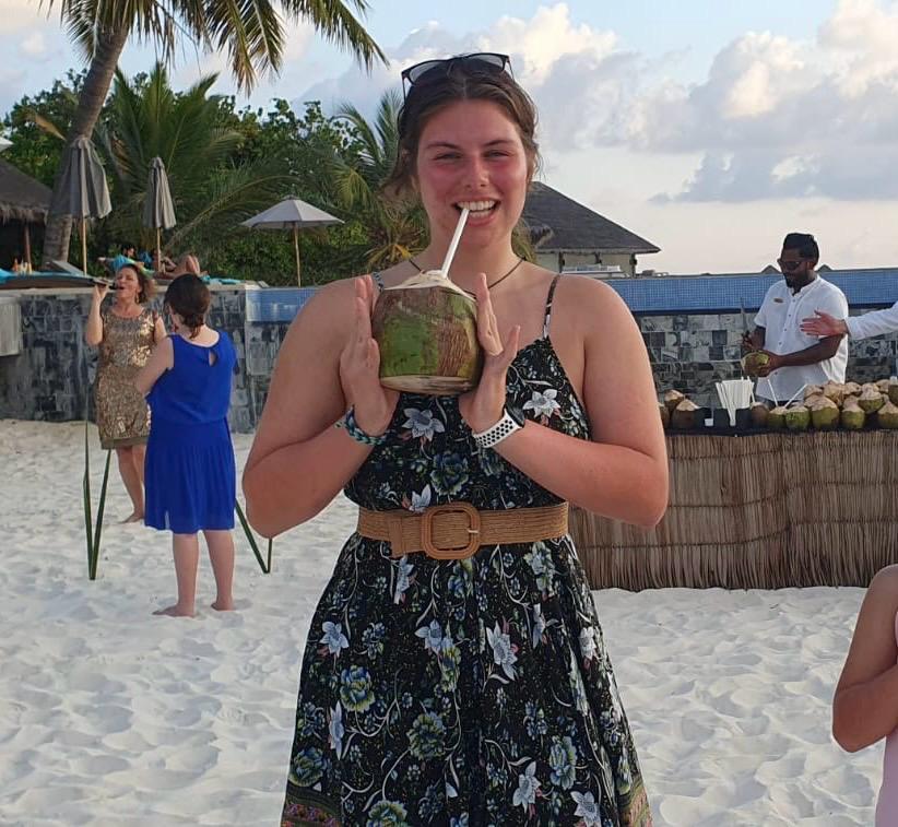 Sofia Del Sol smiling